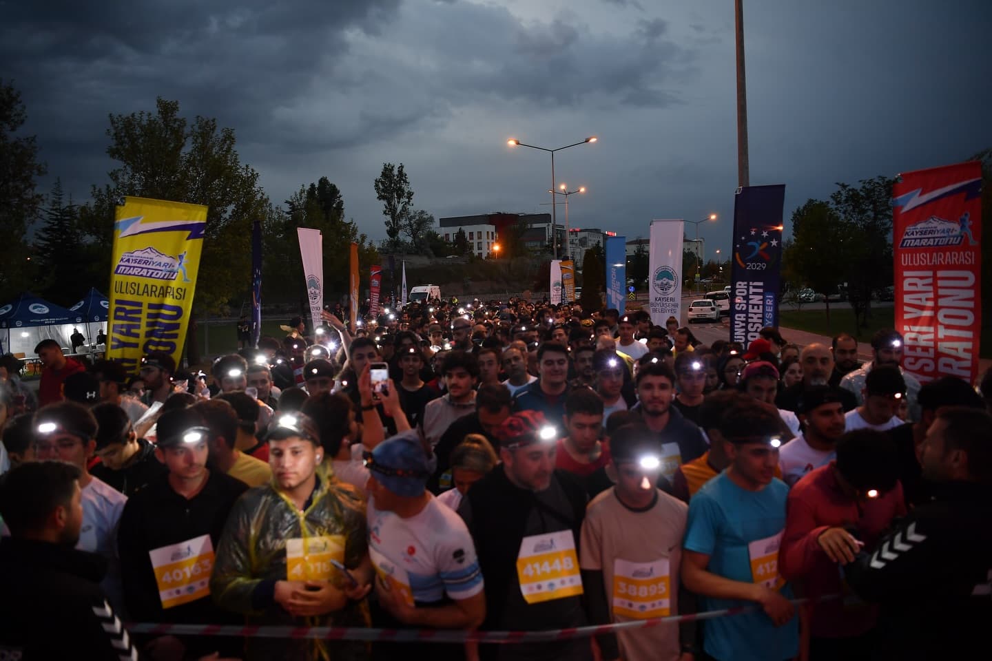 Kayseri’de “19 Mayıs Gece Koşusu” düzenlendi
