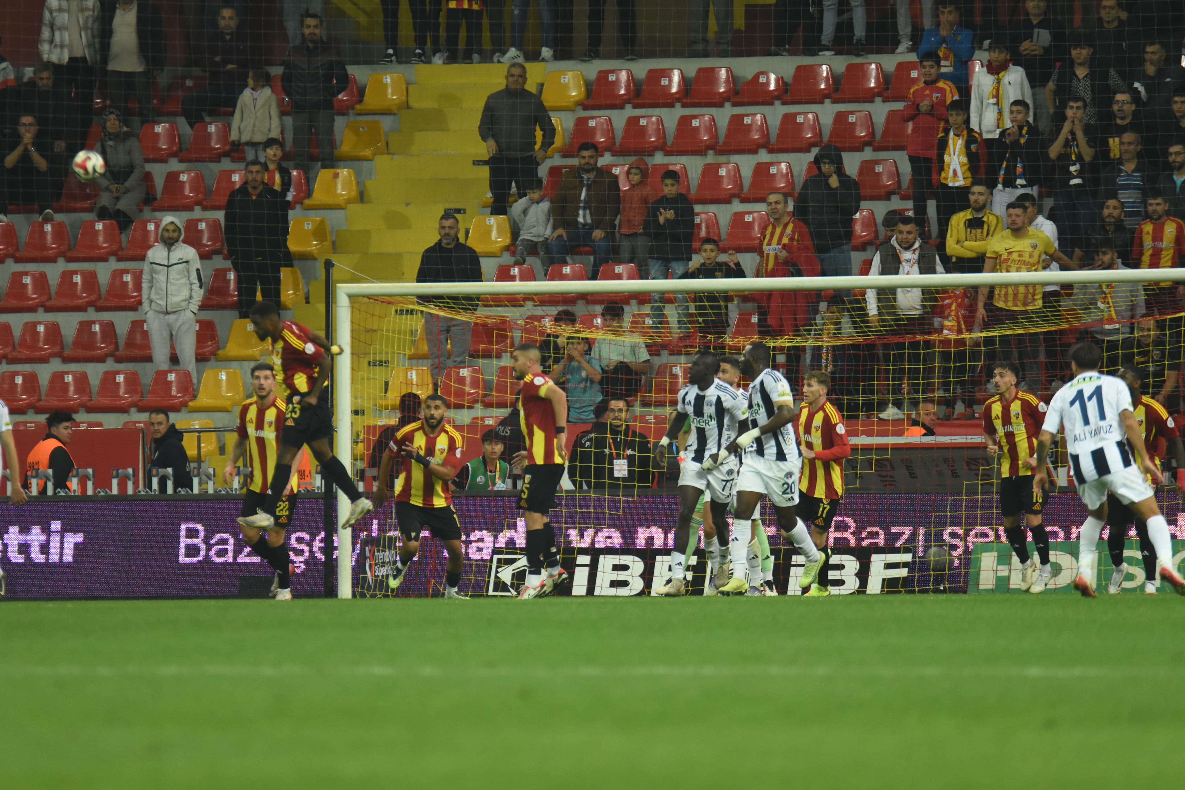 Kayserispor ligin en az gol atan ikinci takımı oldu