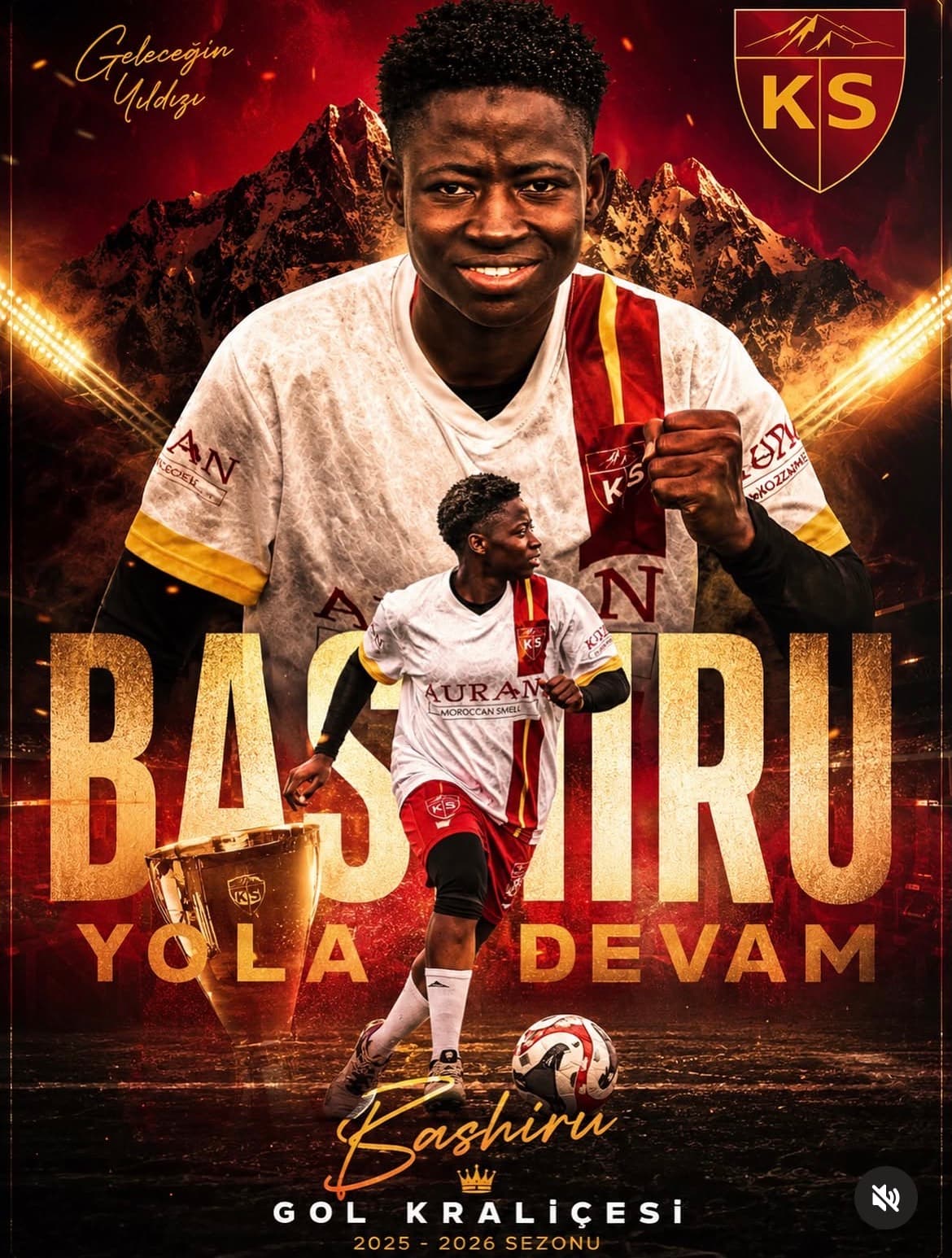 Kayseri Kadın FK, gol kraliçesi Bashiru ile yeniden anlaştı