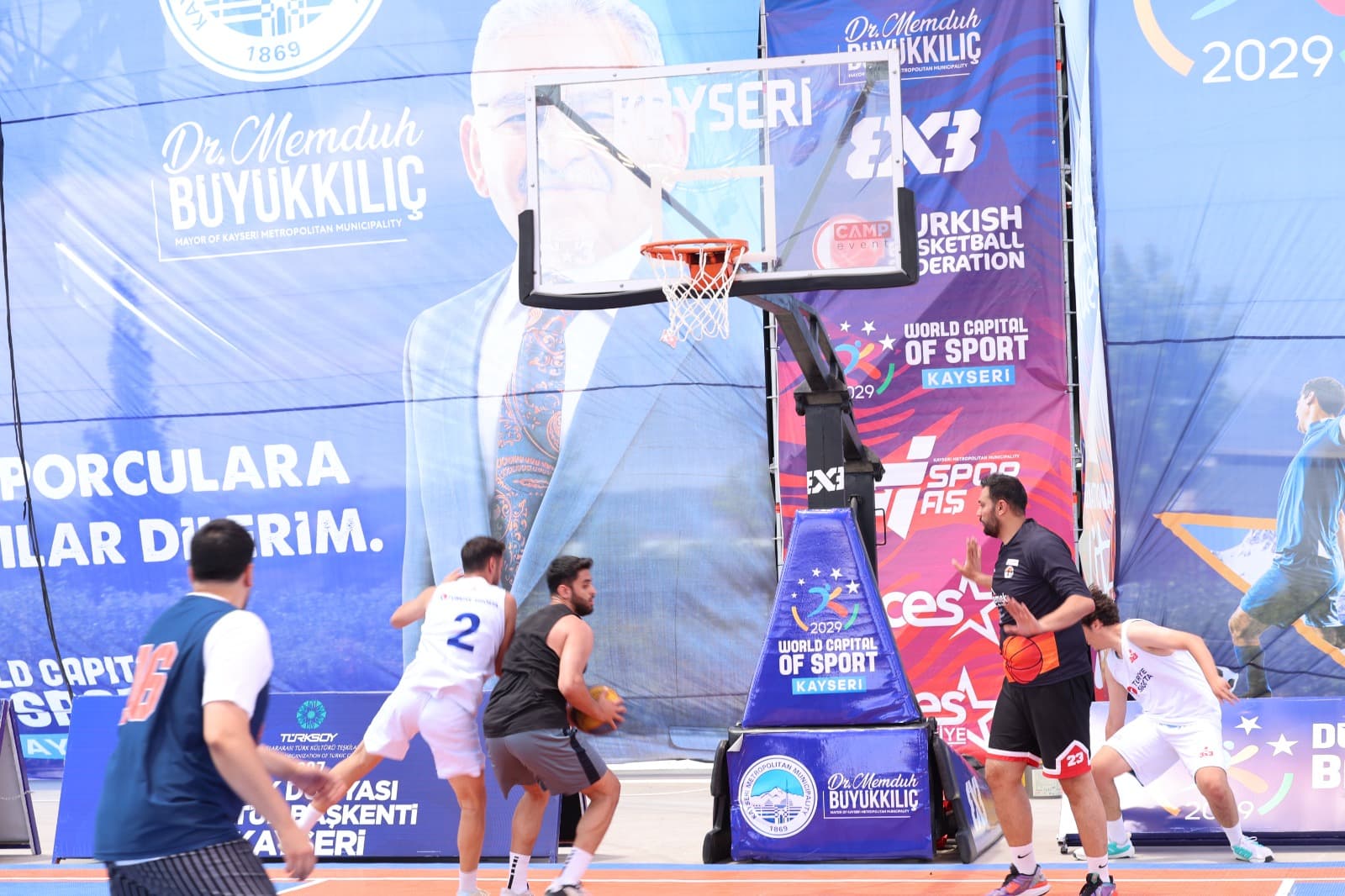 FIBA 3X3 LİTE QUEST 2026 Turnuvası, Kayseri’de başladı