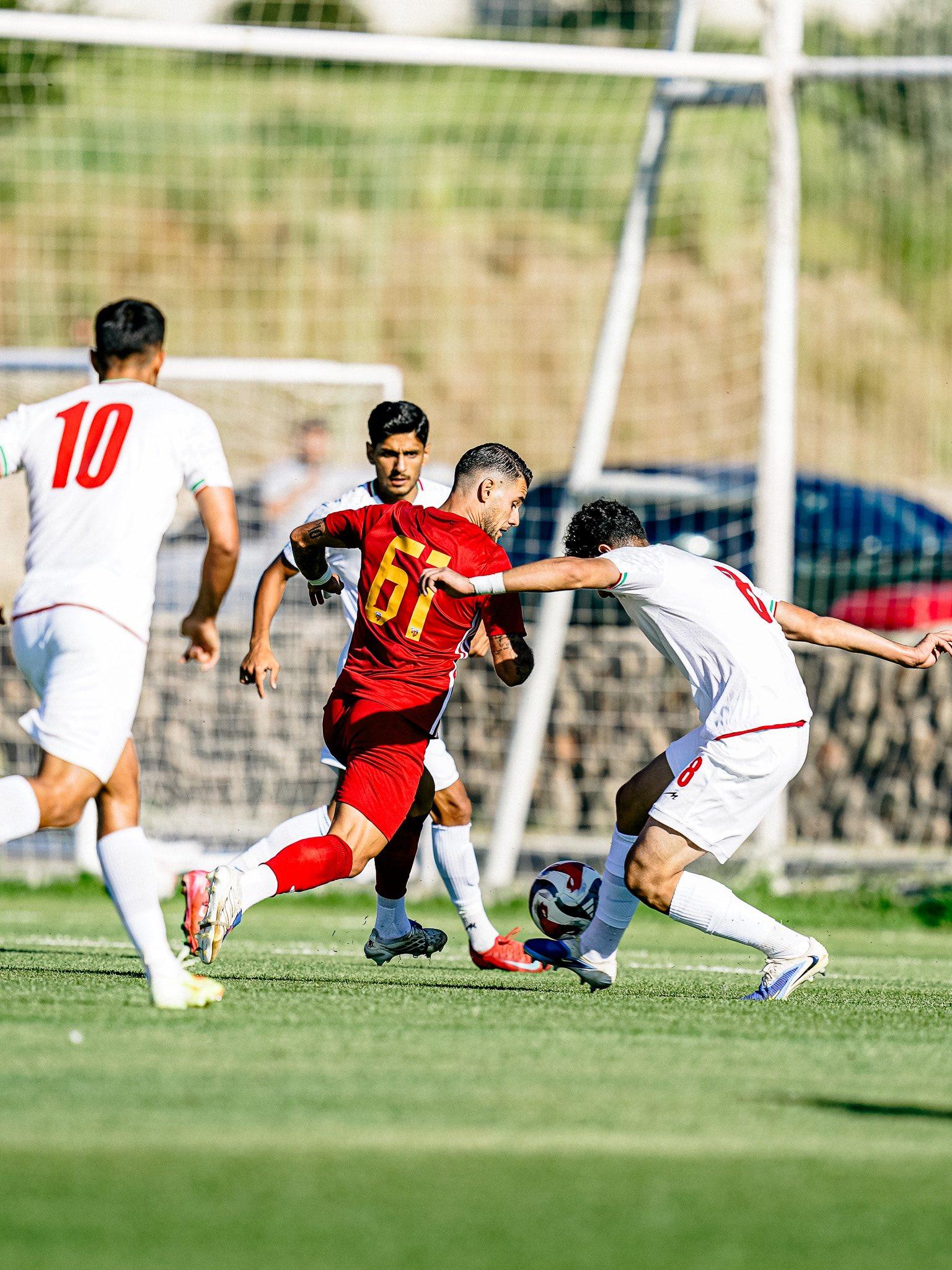 Kayserispor, İran U23 Milli takımıyla hazırlık maçı yaptı 