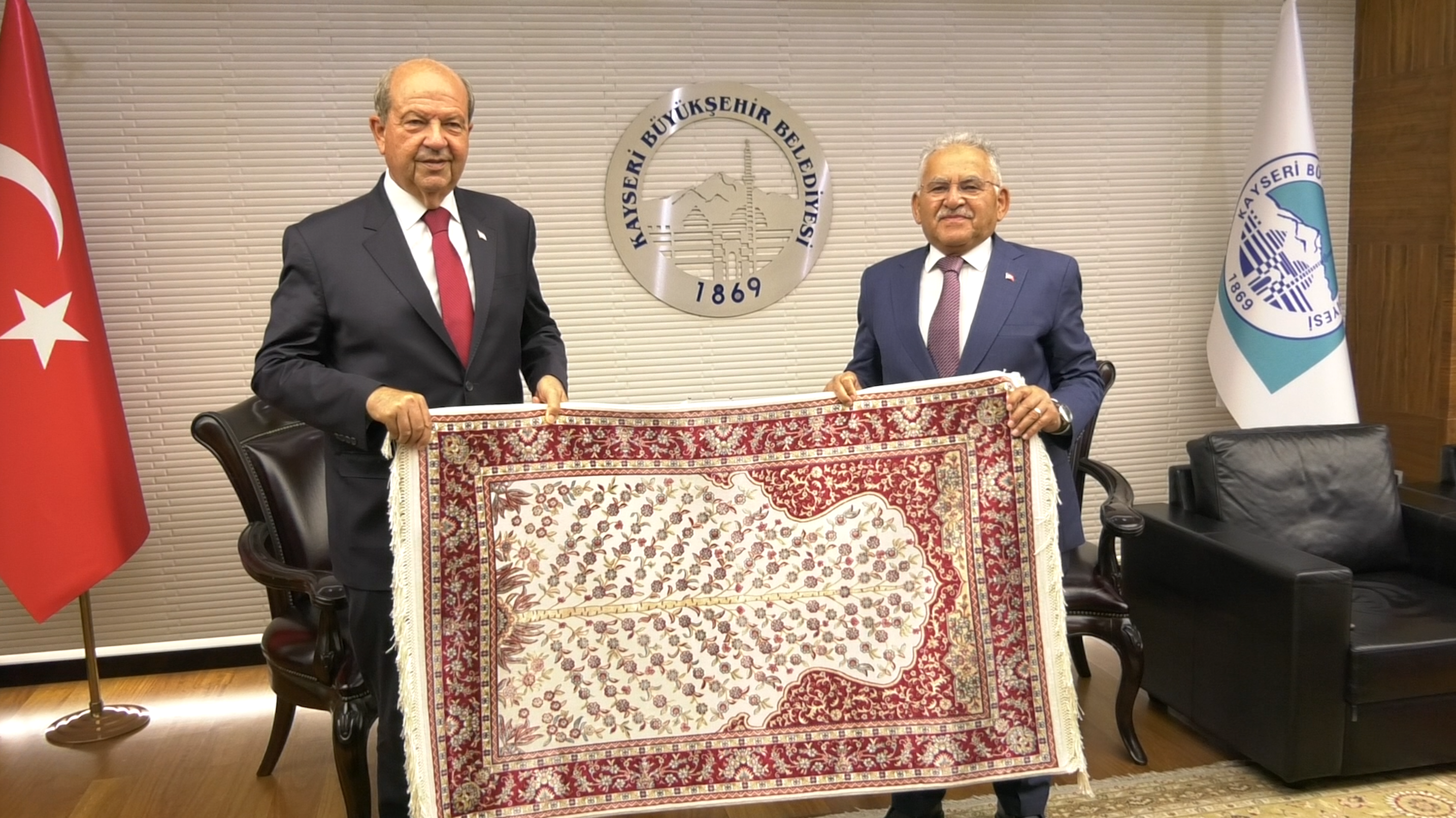 KKTC 5’inci Cumhurbaşkanı Tatar, “Her geldiğimde Kayseri’nin imkanlarının genişlemekte olduğunu gördüm” 