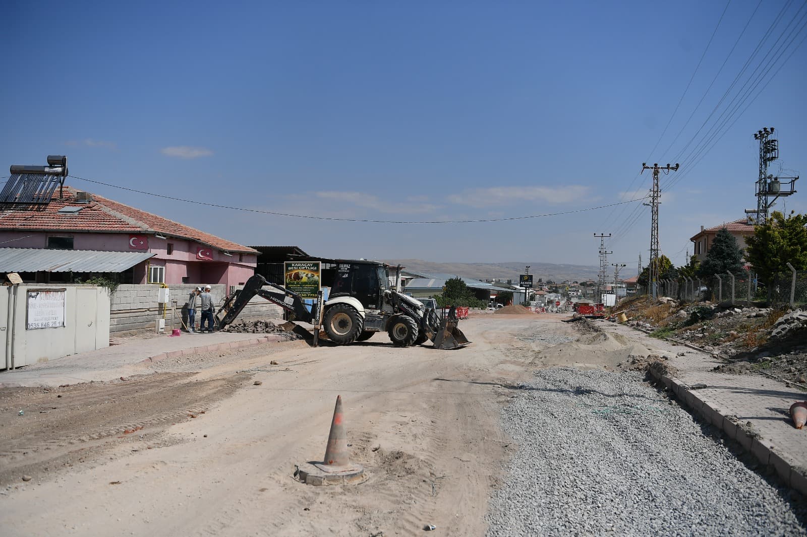 Buğdaylı-Kızık yolunda kapsamlı yenileme çalışması başlatıldı 
