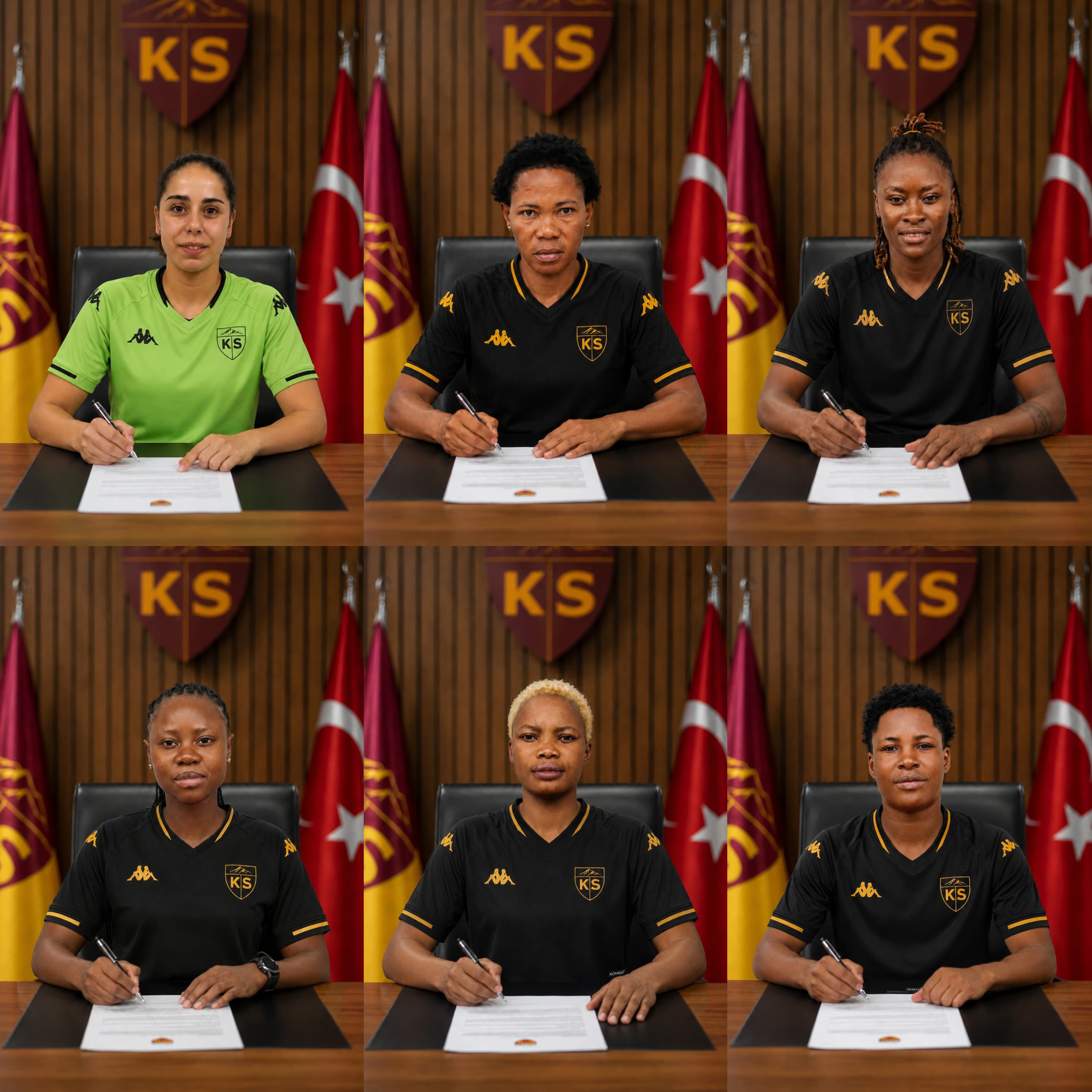 Kayseri Kadın FK 6 transferi daha duyurdu