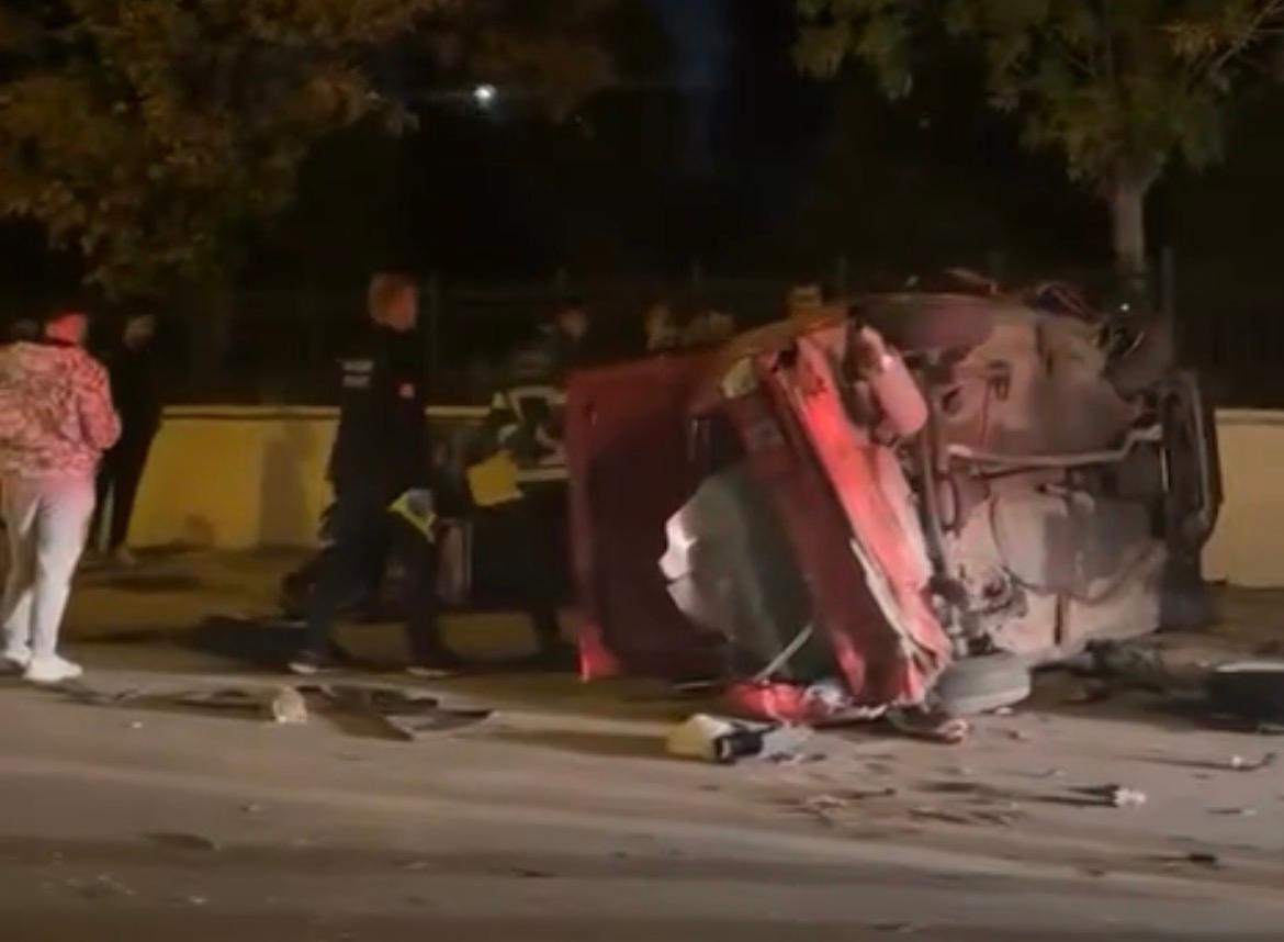 Otomobil ile motosikletin çarpıştığı kazada 1 kişi ağır yaralandı