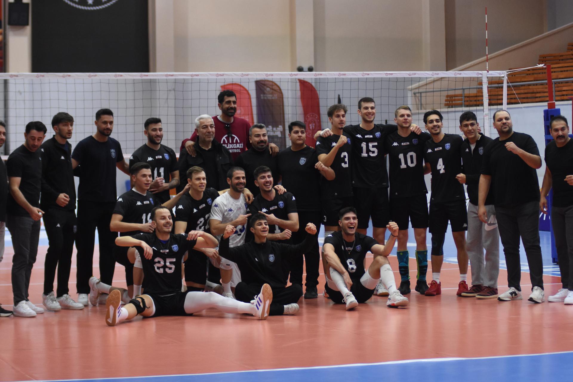 Melikgazi Belediye Spor ikinci haftayı lider olarak tamamladı