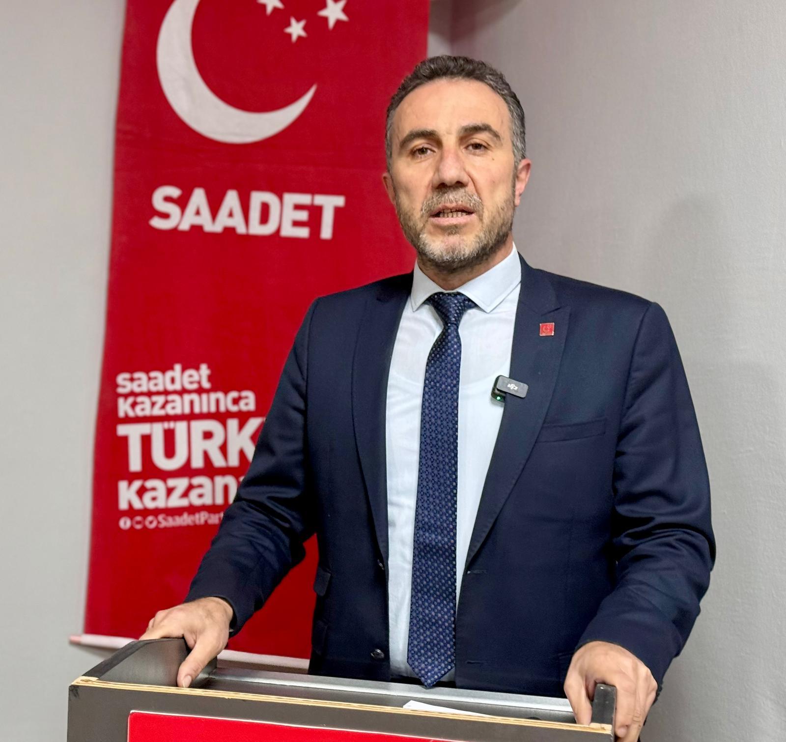 Saadet Partisi İl Başkanı Altun: “Ne yapmaya çalıştığınızı anlayamıyoruz Sayın Memduh Başkan”