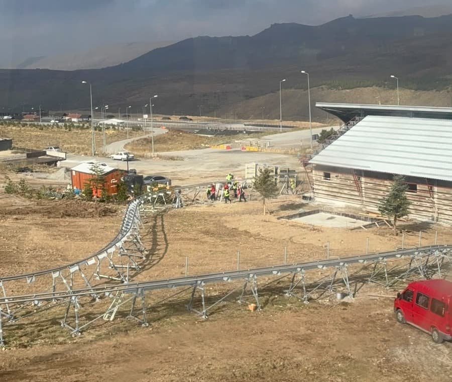 Erciyes’te Dağ Kızağı Projesinde çalışmalar sürüyor