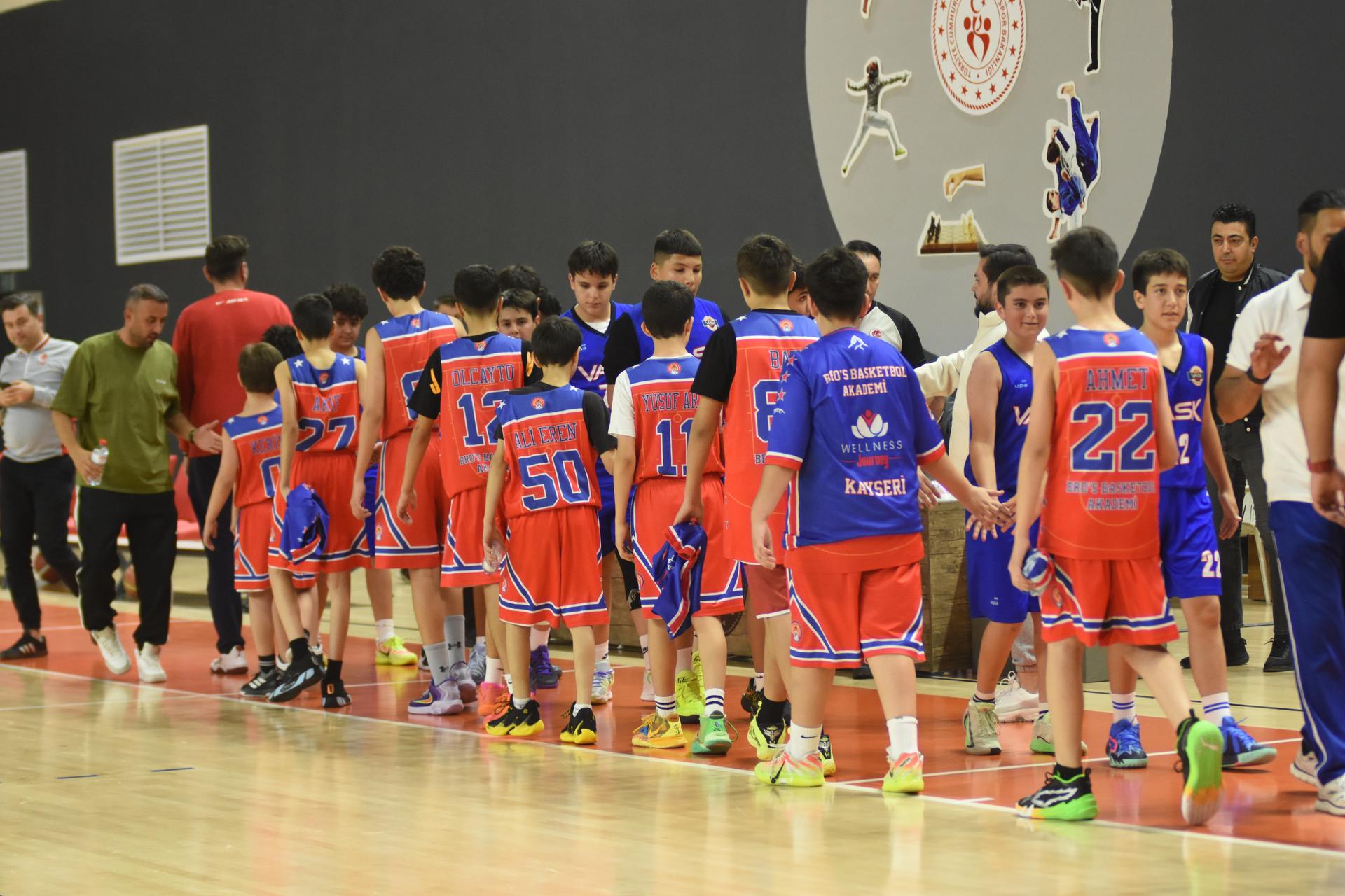 Basketbol U14 Erkekler Ligi devam ediyor