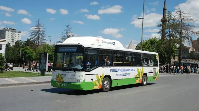 Kayseri'de toplu ulaşımda sefer saatleri güncellendi