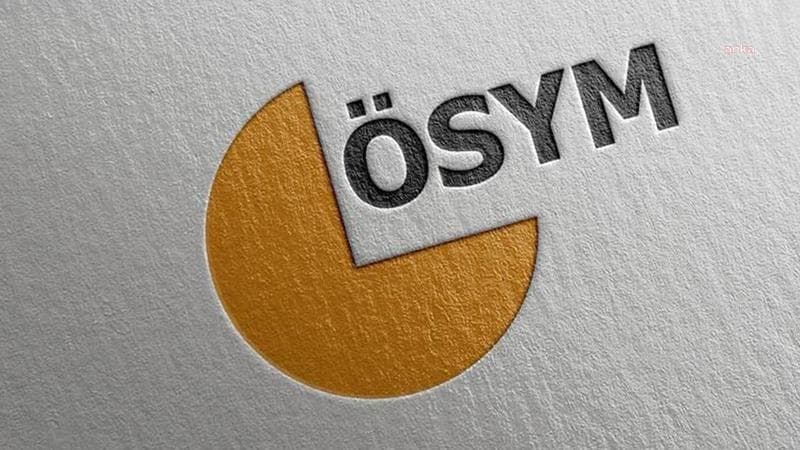 ÖSYM sınav takviminde güncelleme