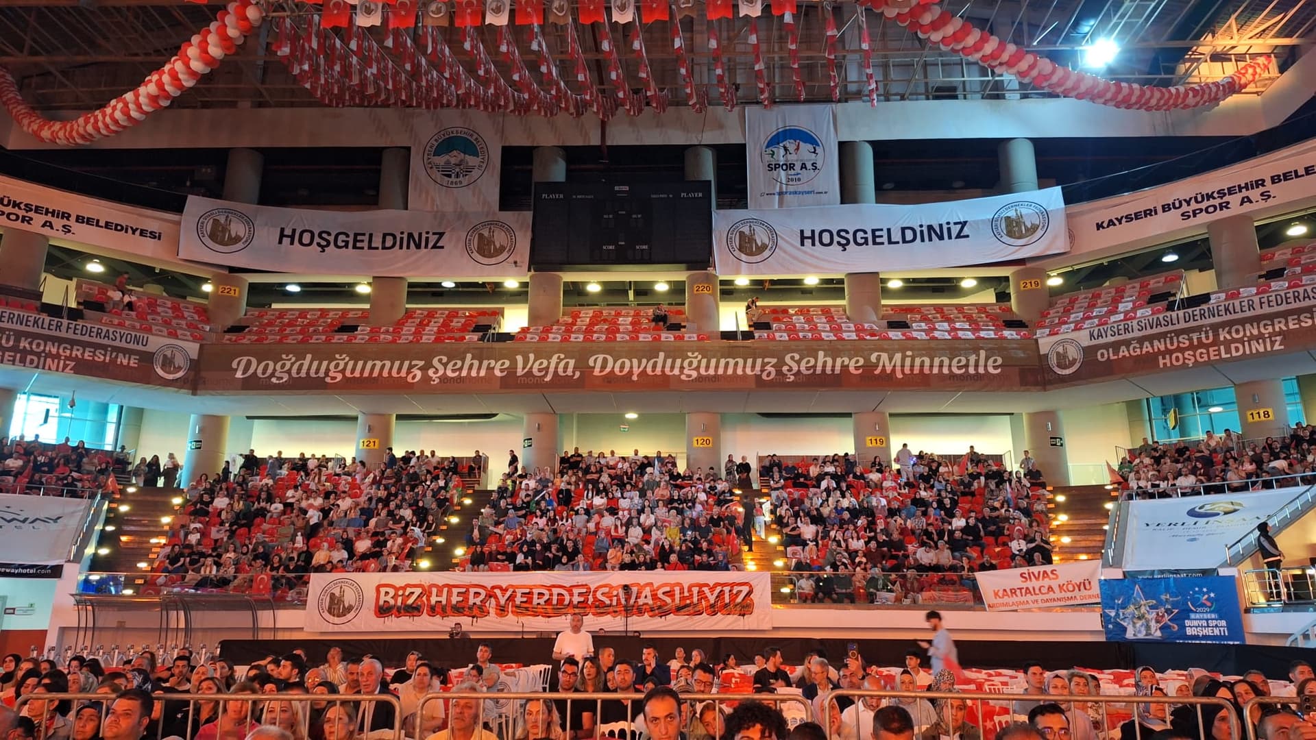 Kayseri’deki Sivaslı dernekler, Sivaslılar Fedarasyonu çatısı altında birleşti