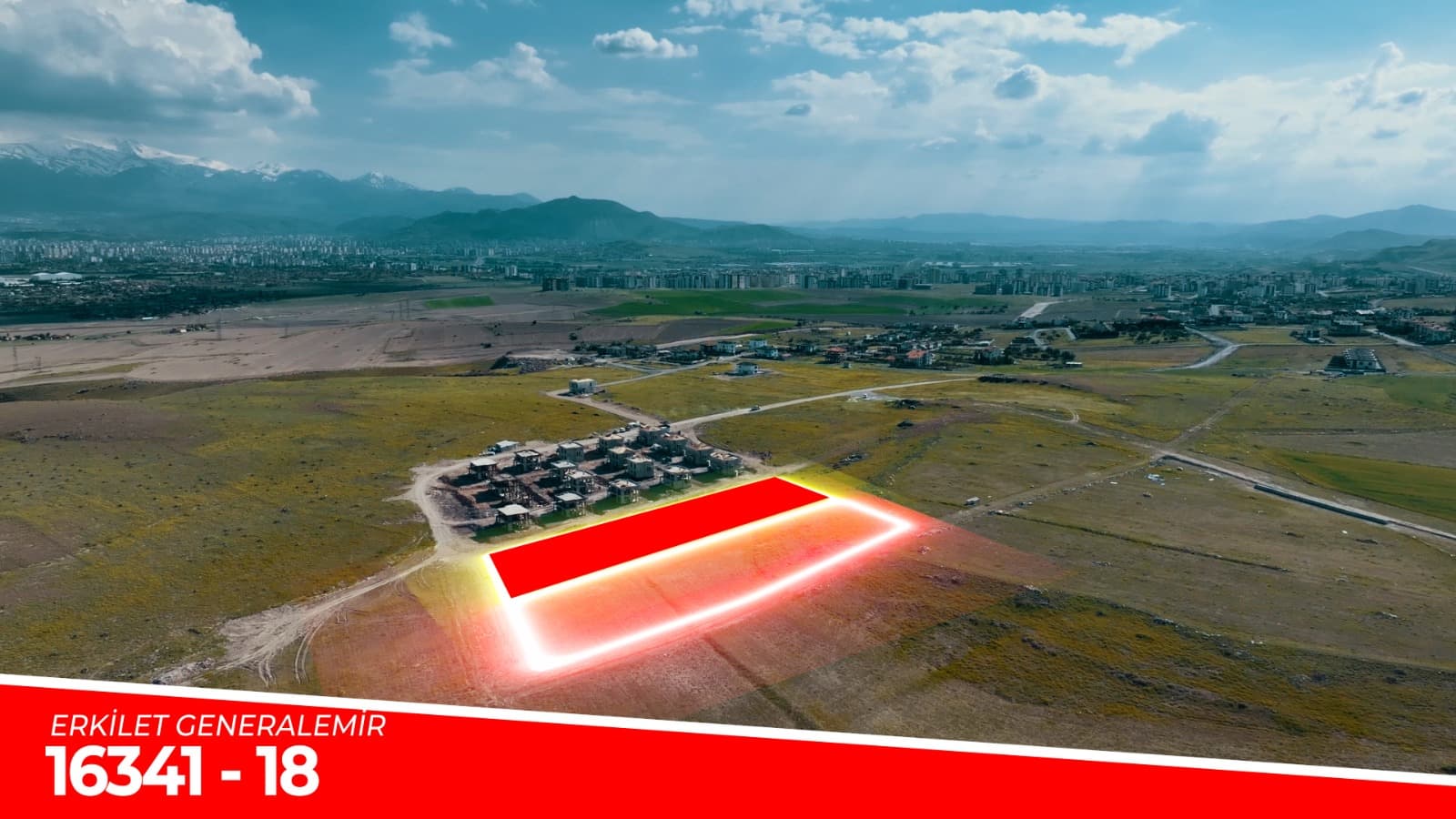 Kayseri'de arsalar ihaleye çıkıyor