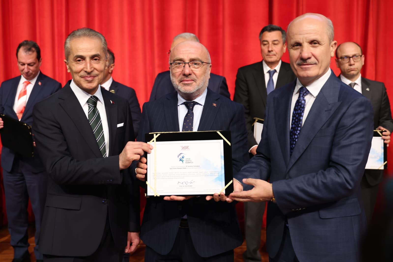 Kayseri Üniversitesi’ne “Spor Dostu Kampüs” unvanı verildi