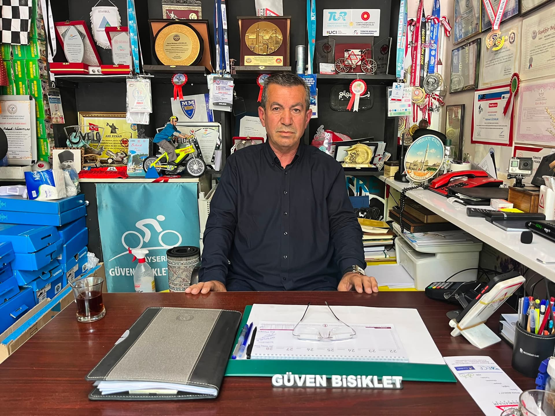 Başkan Lüzumlar; “İnsanların çocuklarını güvenli alanlarda bisiklet kullanmaya teşvik etmelerini istiyoruz“