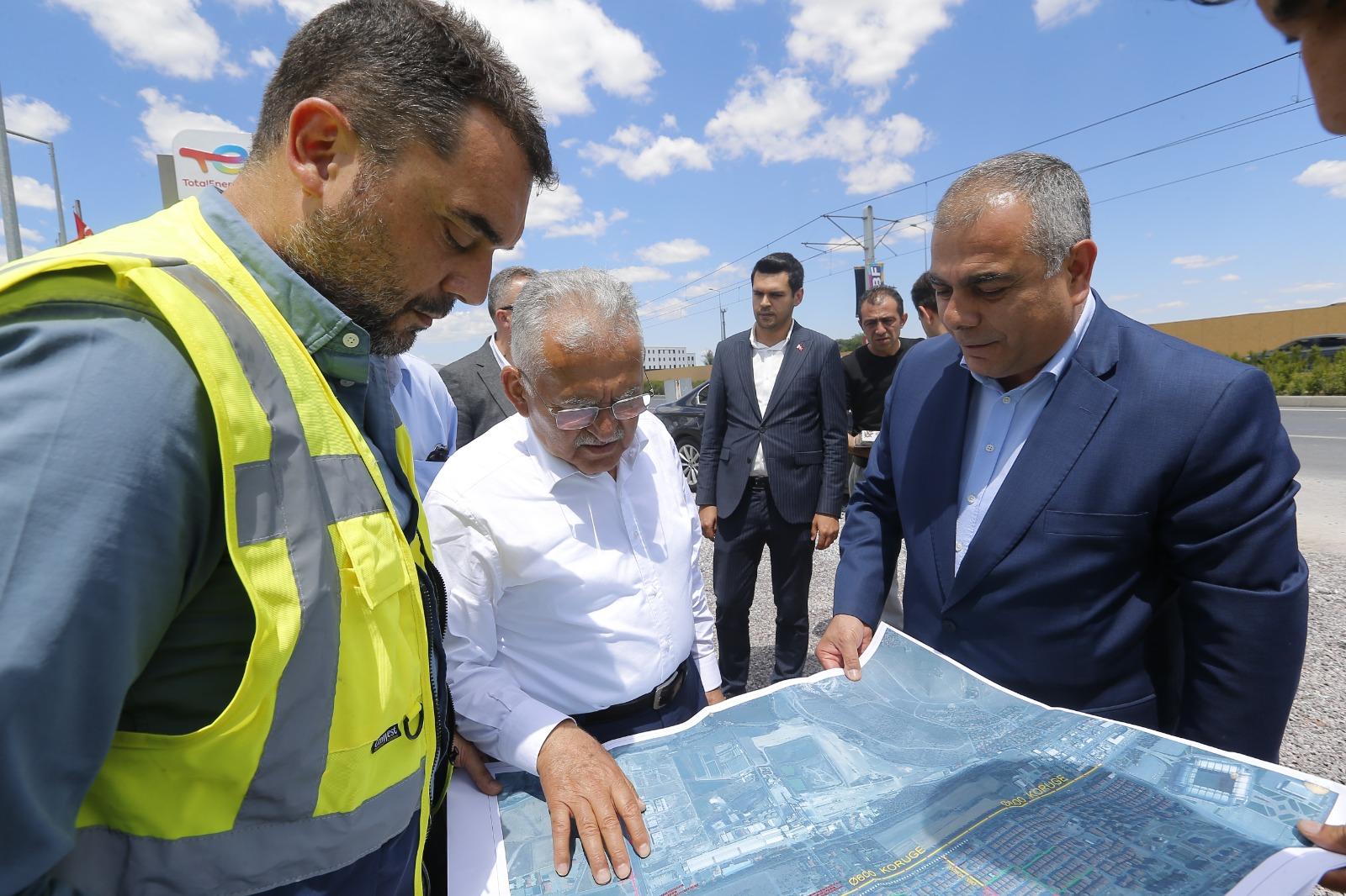 Büyükkılıç, “110 milyon liralık yağmur suyu yatırımıyla Kayseri’nin altyapısını güçlendiriyoruz”