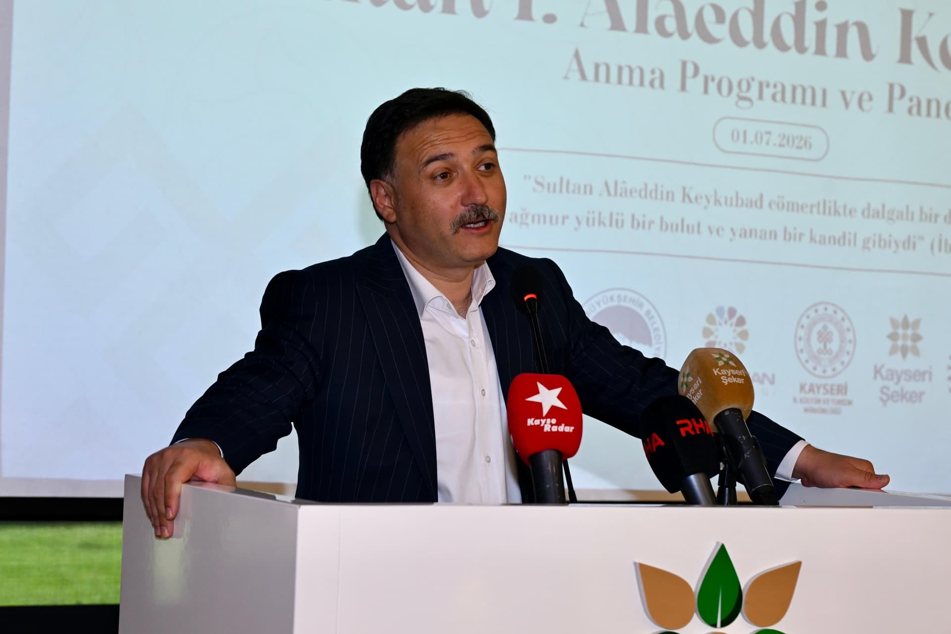 1. Alaeddin Keykubad Kayseri’de anıldı