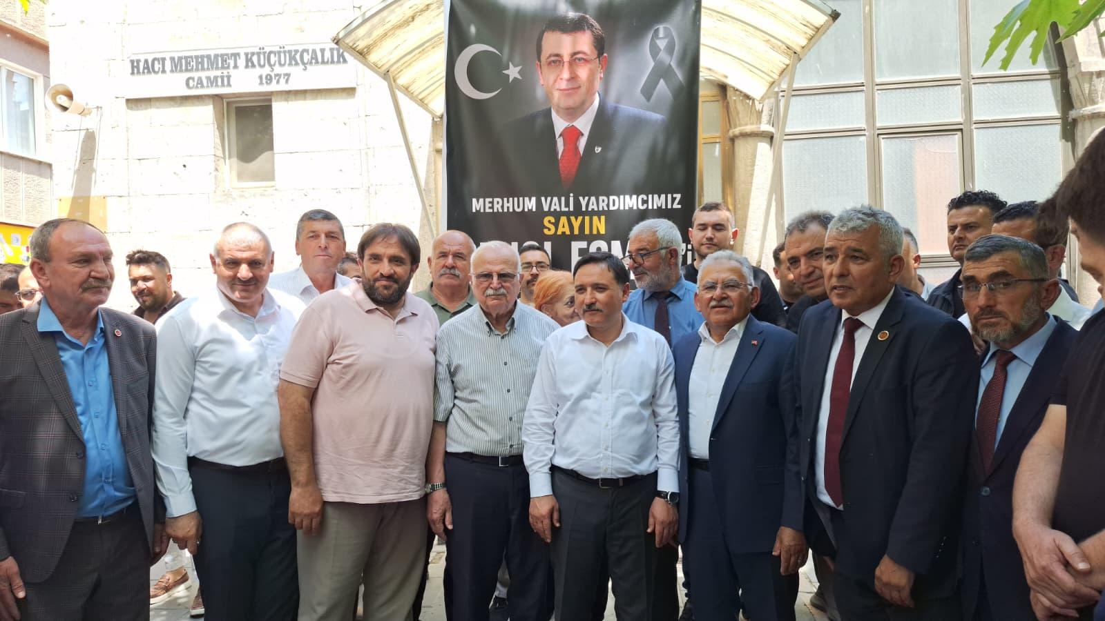 Vali Yardımcısı Şenol Esmer için mevlid programı düzenlendi