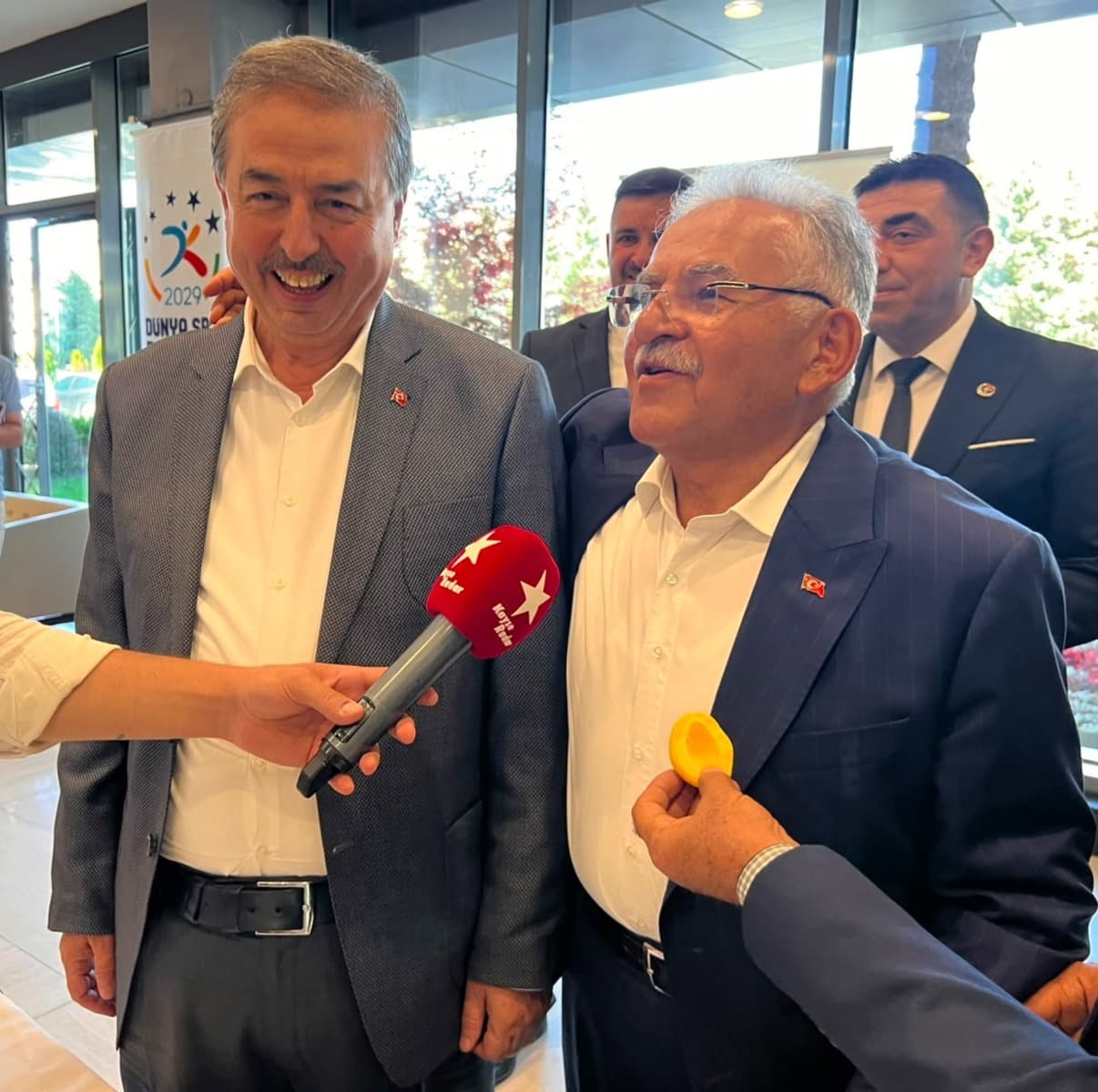 Başkan Büyükkılıç, “All together, Kayseri Büyükşehir Belediyesi”