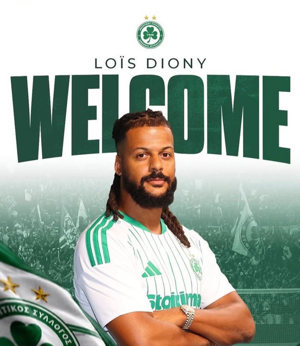 Kayserispor’la anlaşması son anda bozulan Lois Diony KKTC’ye transfer oldu
