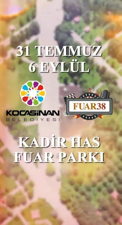 Kocasinan'da 38 gün sürecek festival coşkusu başlıyor