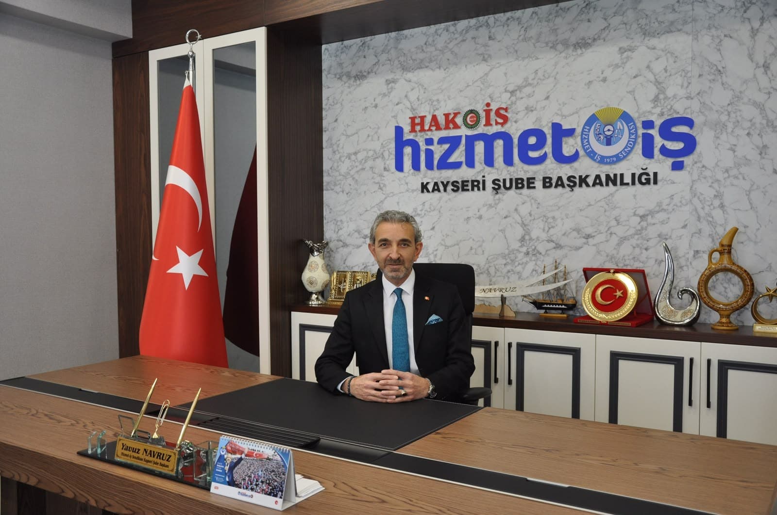 Başkan Navruz; “HİZMET-İŞ, Türkiye’nin, Genel İşler İş Kolu’nun en büyük sendikası oldu”