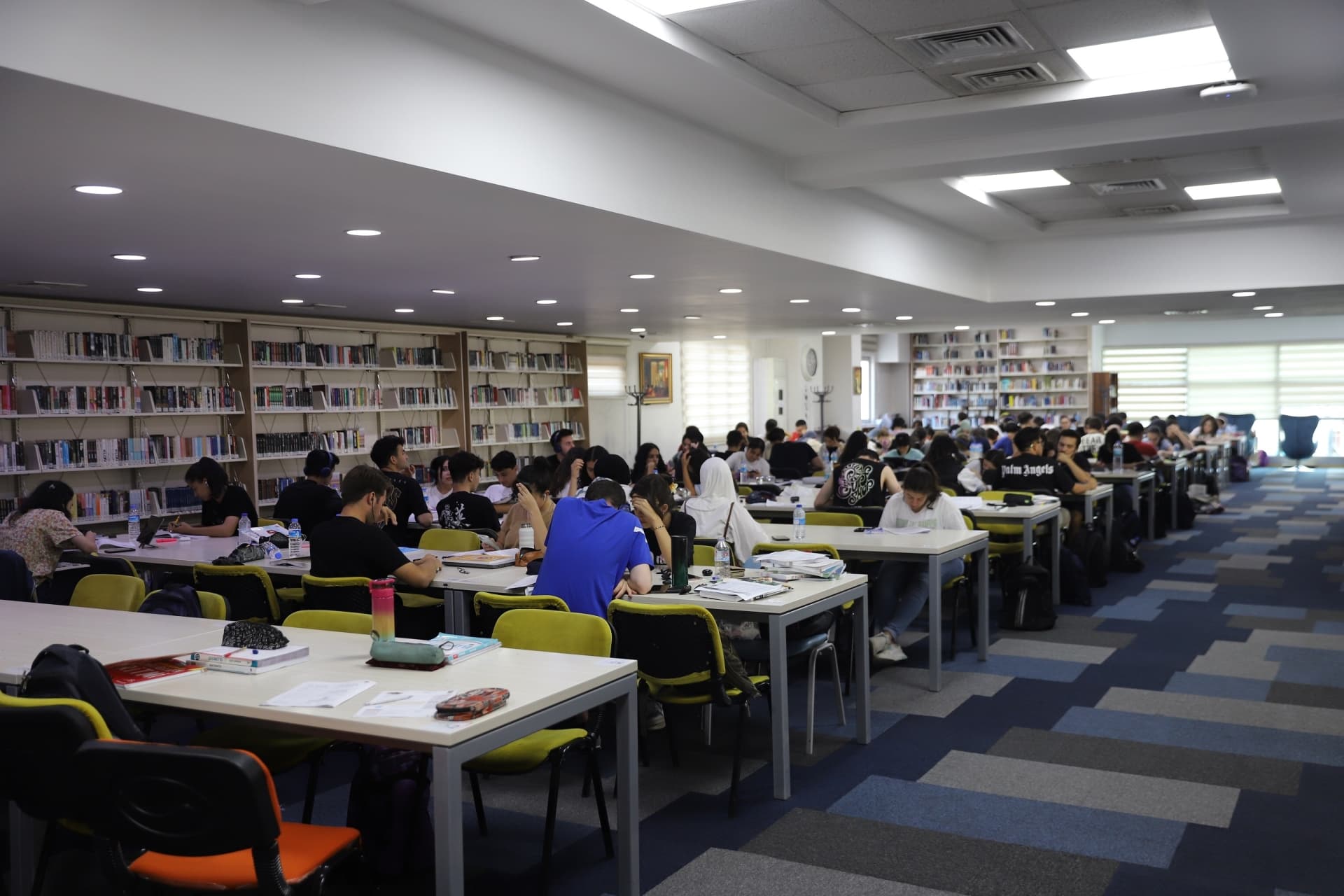 Kayseri, kütüphanelere giden kişi sayısında Türkiye üçüncüsü oldu