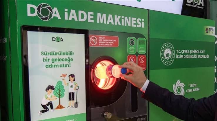 DOA’ya 100 milyon ambalaj iade edildi