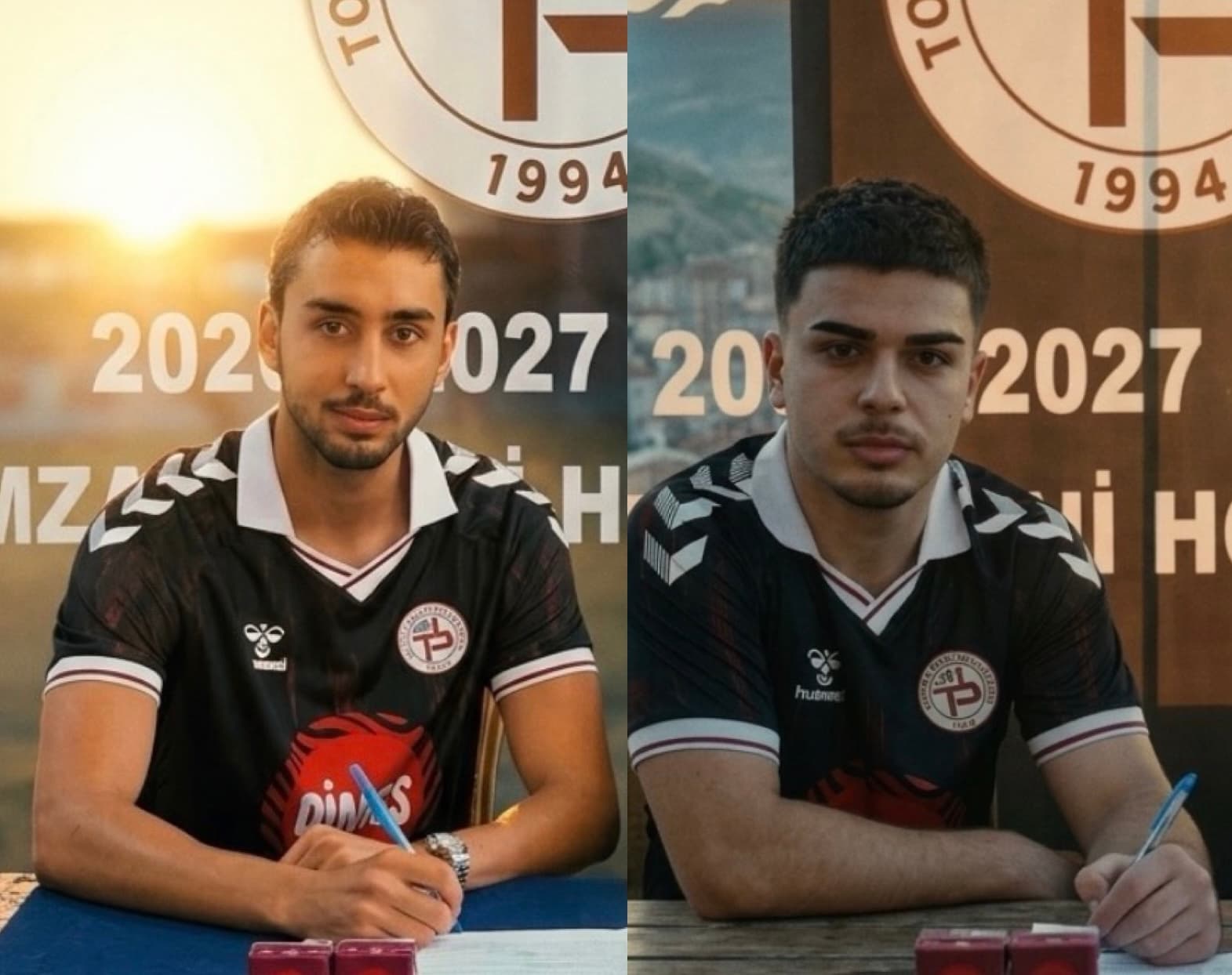 Kayserisporlu genç futbolcular Alperen ve Tarık Obut, Tokat ekibiyle anlaştı
