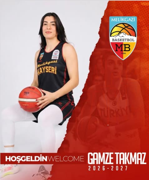 Gamze Takmaz yeniden Melikgazi Kayseri Basketbol’da