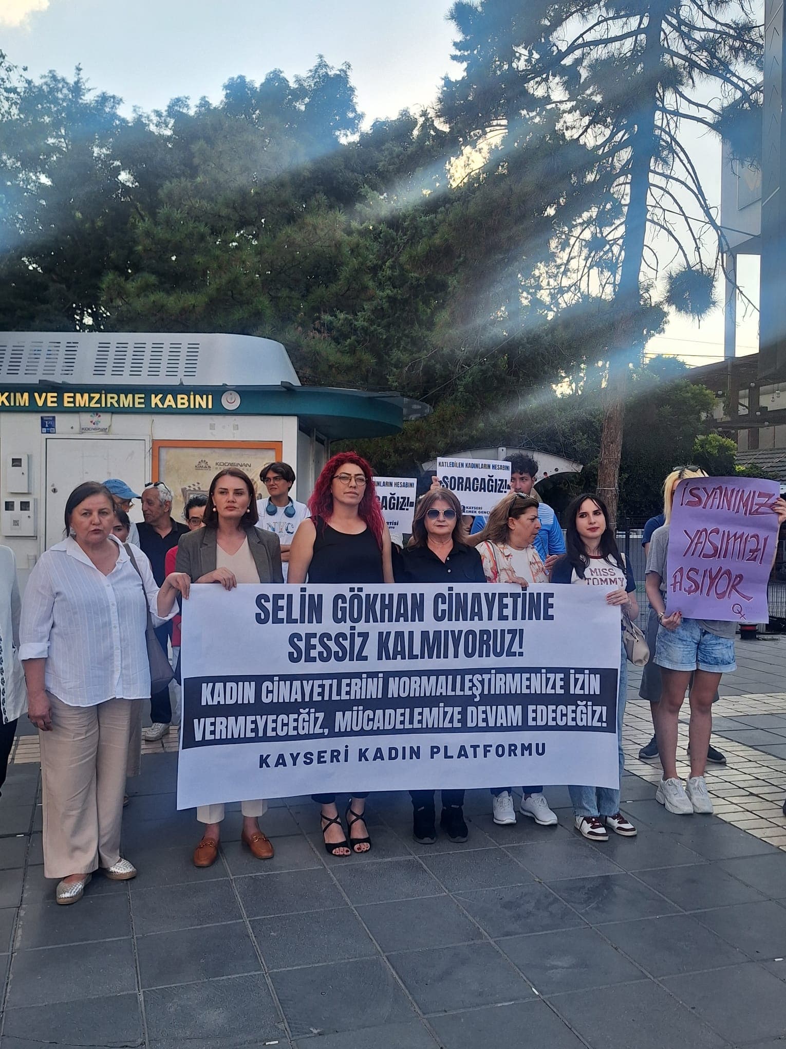 Kayseri Kadın Platformu’ndan, Selin Gökhan cinayeti için adalet çağrısı