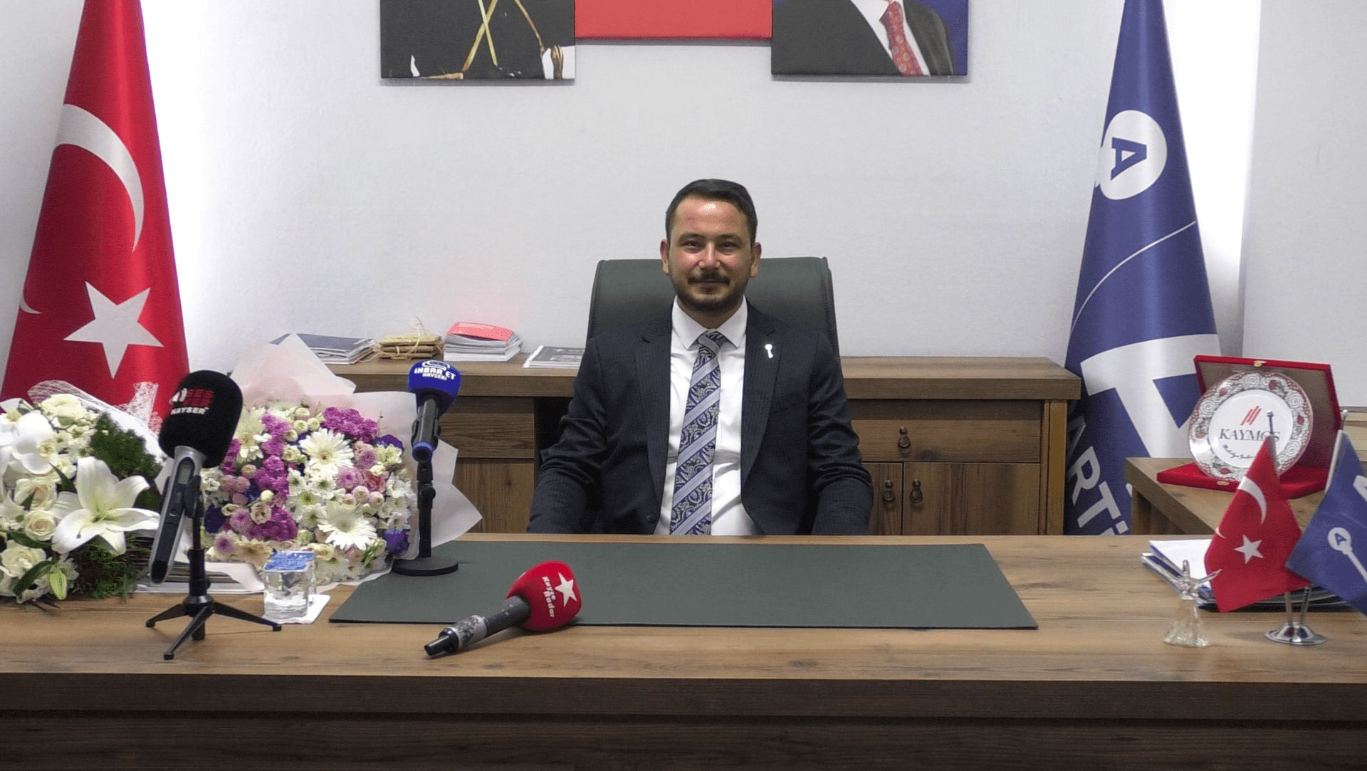 Anahtar Parti İl Başkanlığı’nda devir teslim töreni yapıldı