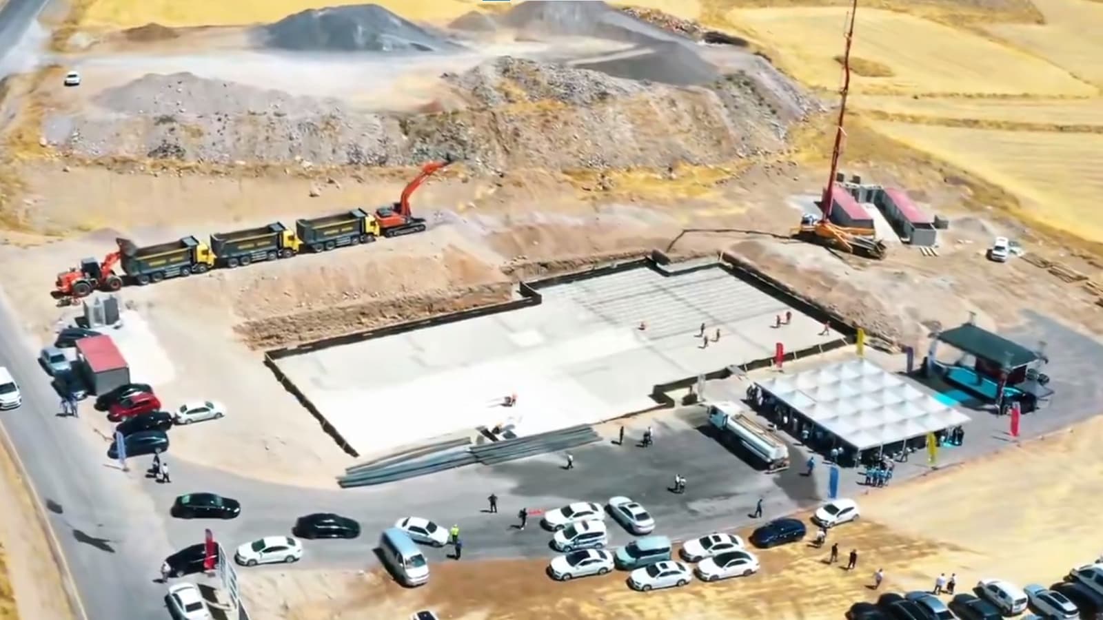 Develi’de 250 öğrenci kapasiteli yurdun temeli atıldı