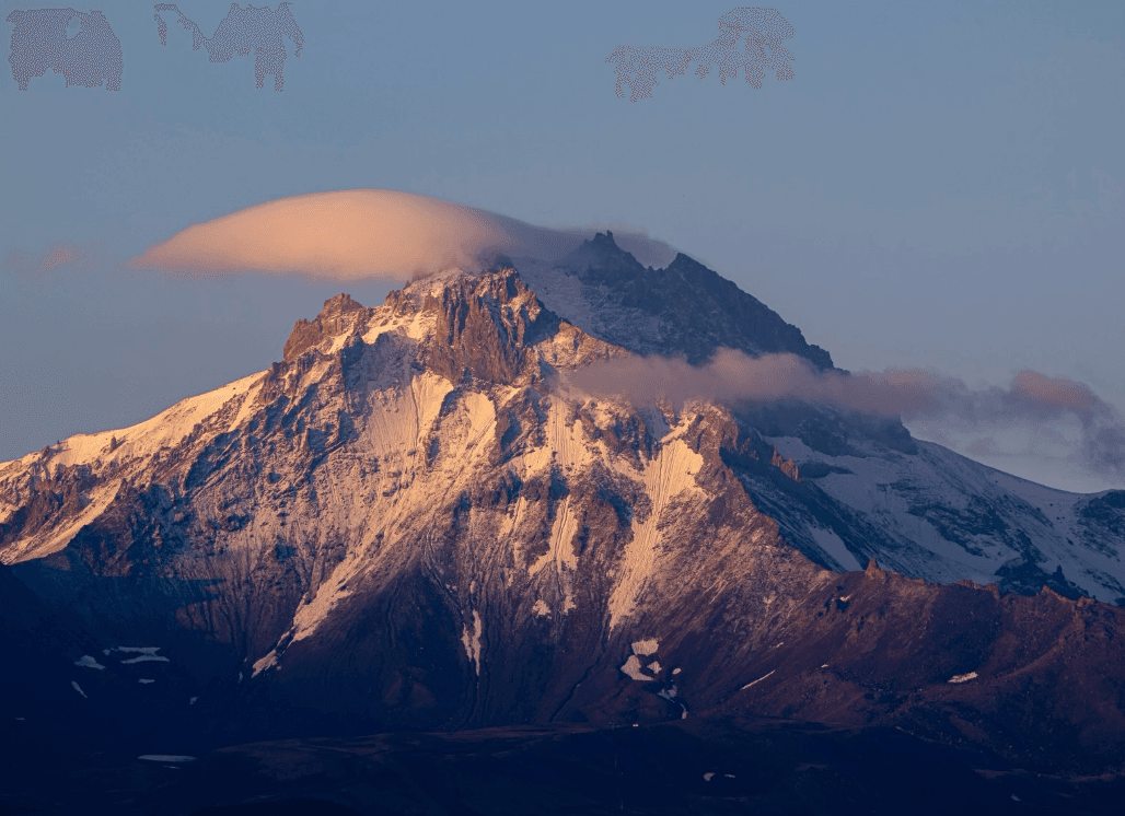 Erciyes’e sezonun ilk karı yağdı