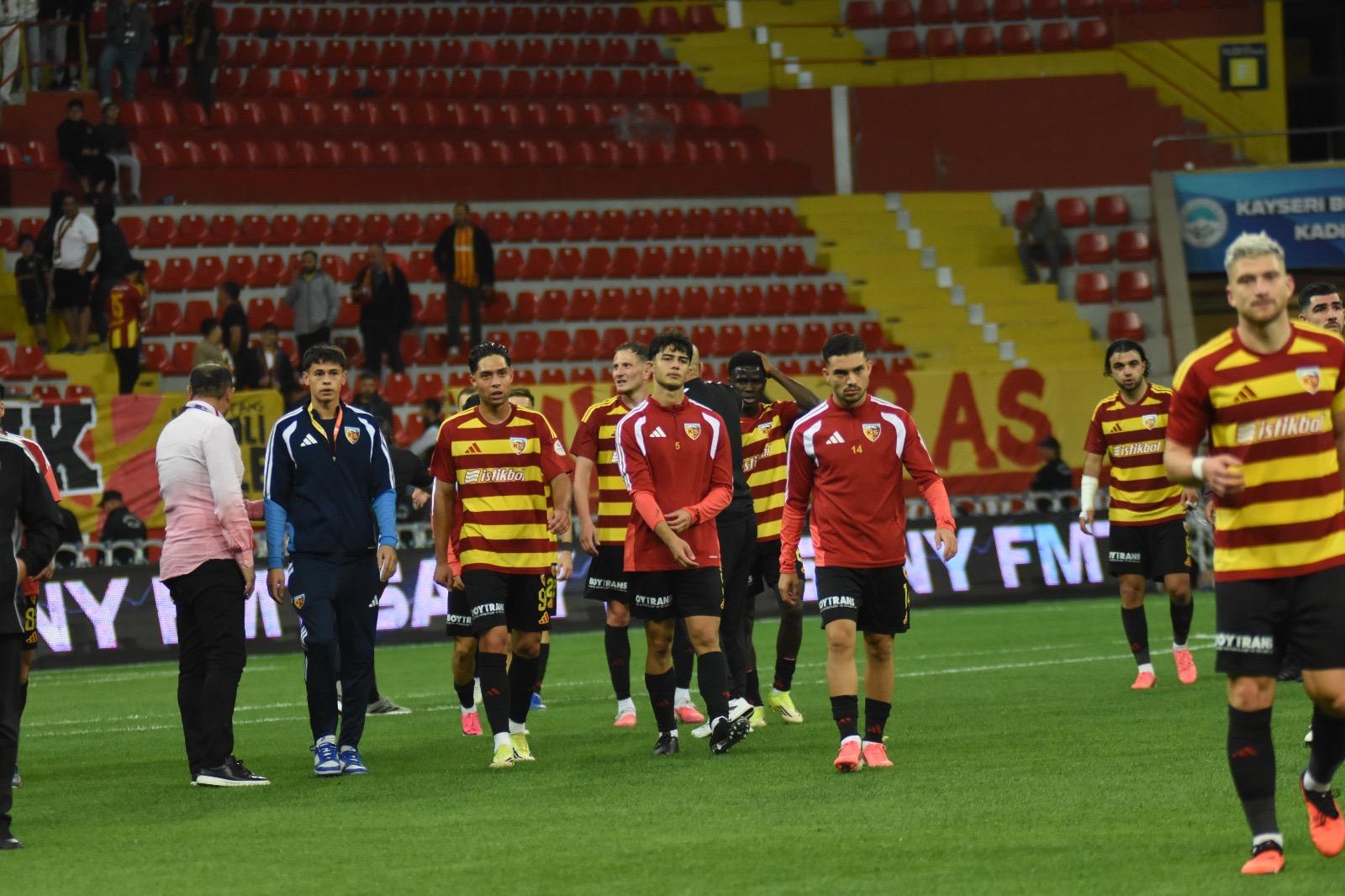Kayserispor ilk yenilgisini aldı