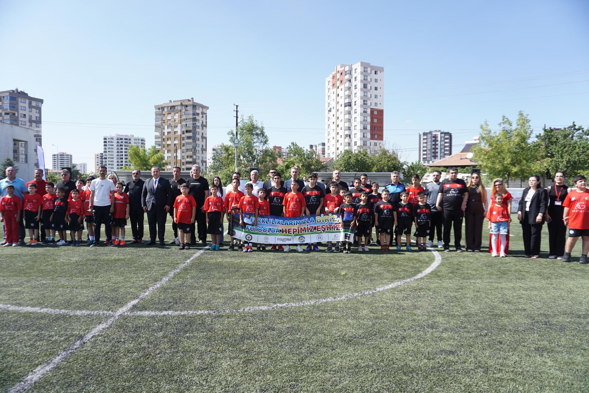 Özel Çocuklar Futbol Turnuvası sona erdi