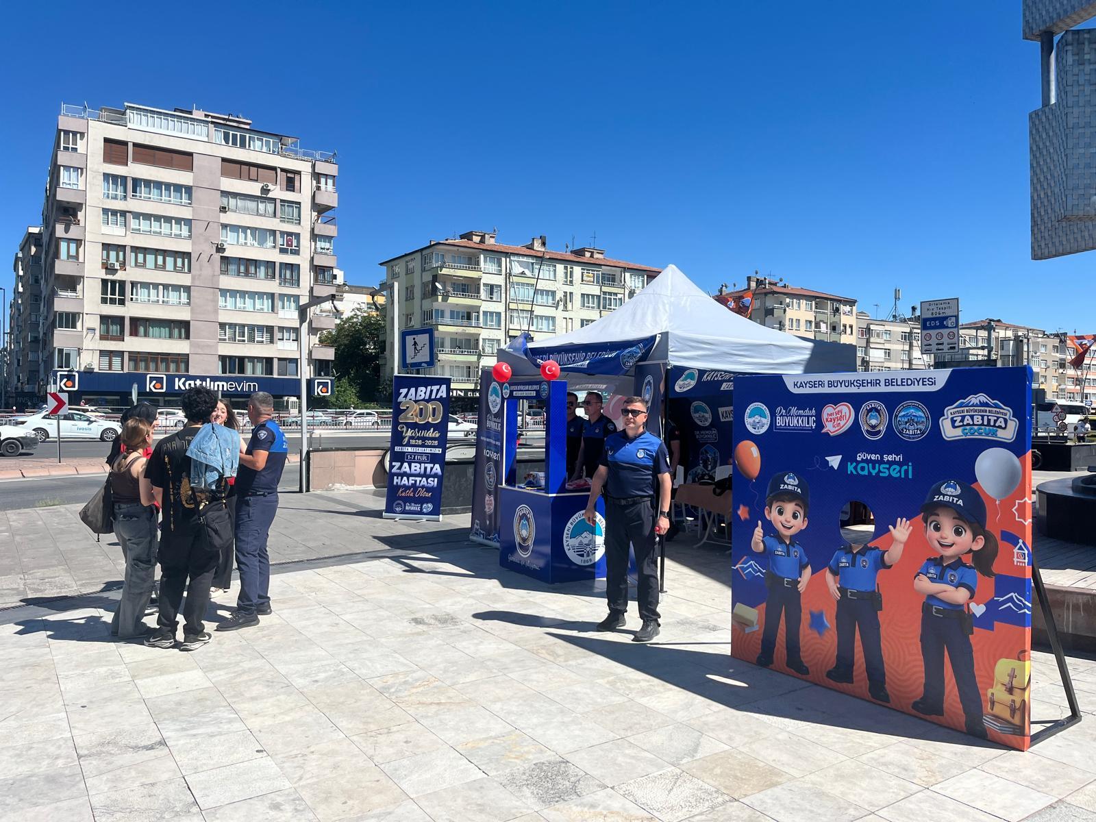 Kayseri’de Zabıta Haftası kutlanmaya devam ediyor