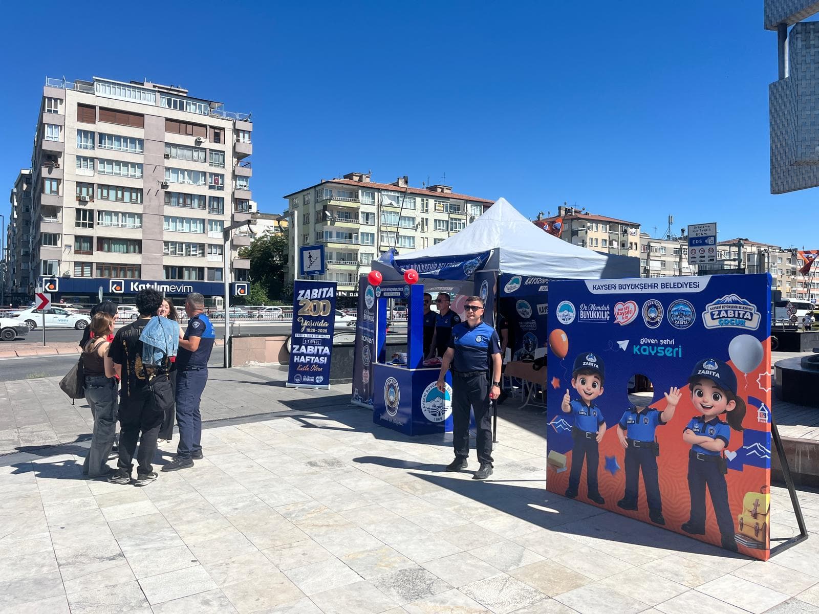 Kayseri’de Zabıta Haftası kutlanmaya devam ediyor