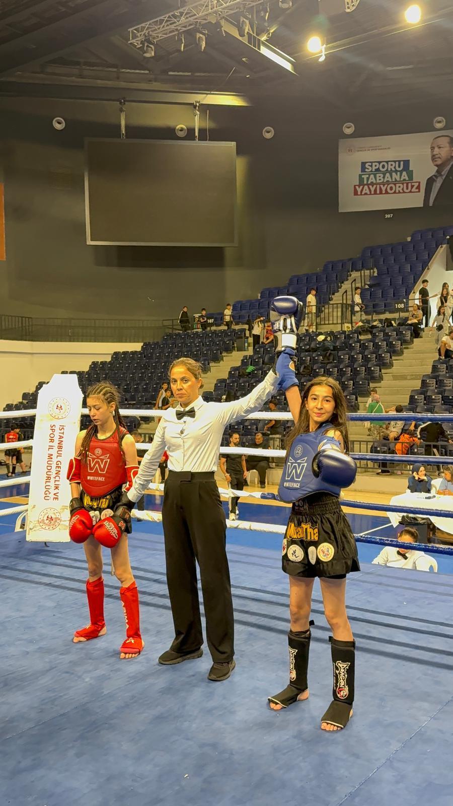 Kayserili sporcu Kocabaş, Muay Thai Türkiye Şampiyonu oldu