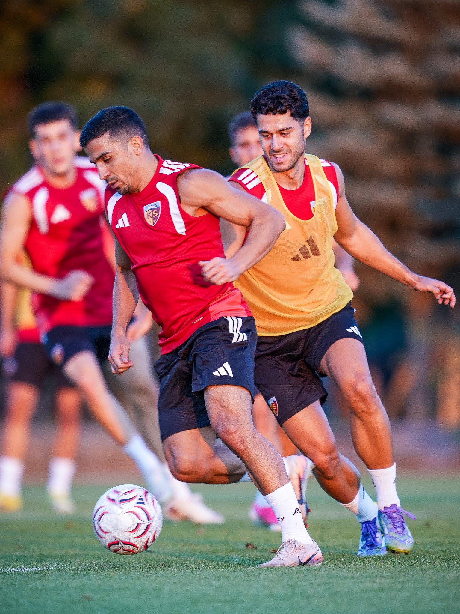 Kayserispor, Esenler Erokspor maçı hazırlıklarına başladı