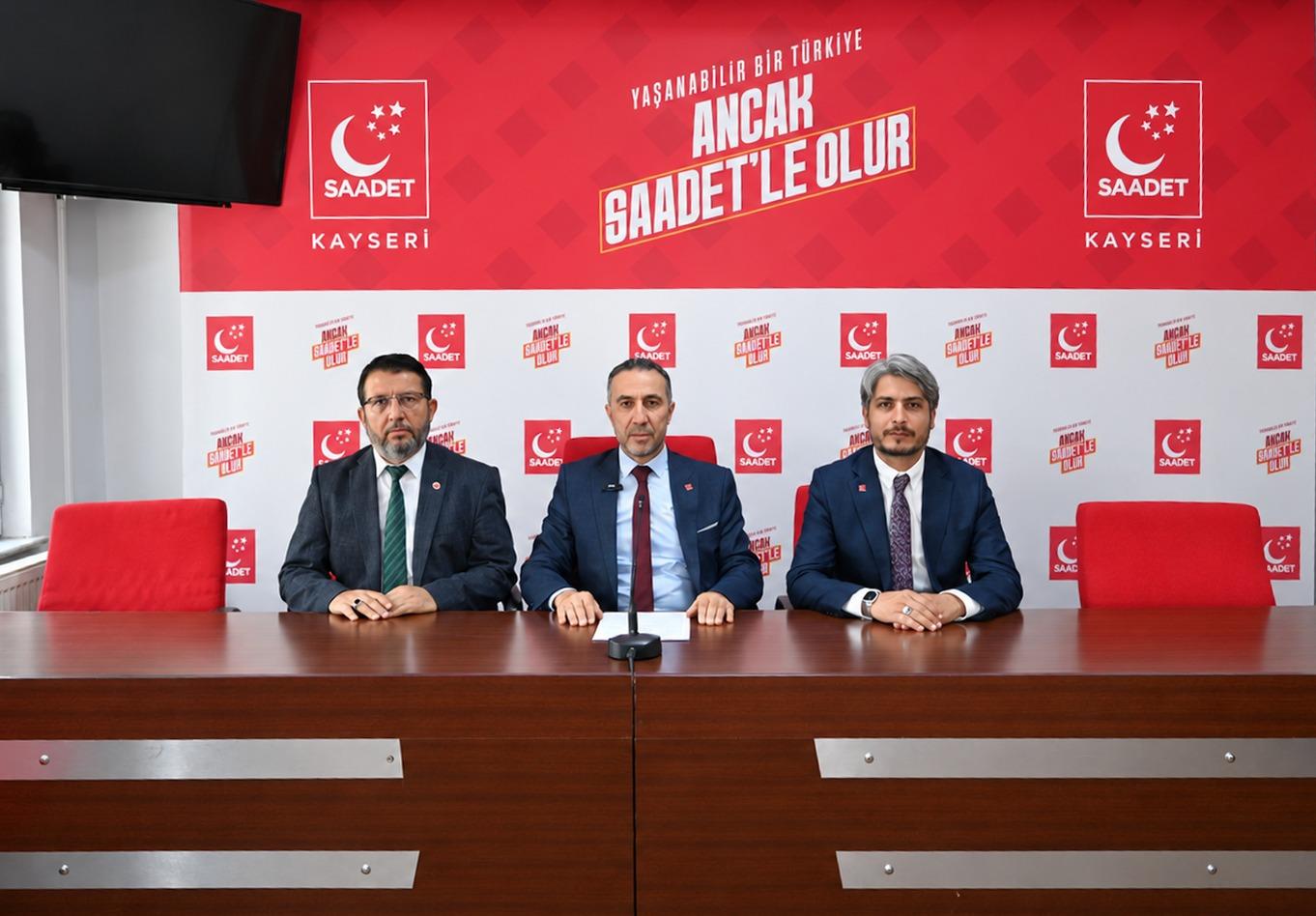 Saadet Partisi İl Başkanı Altun, “Bilgili olduğu kadar ahlaklı nesiller yetiştirmeliyiz”