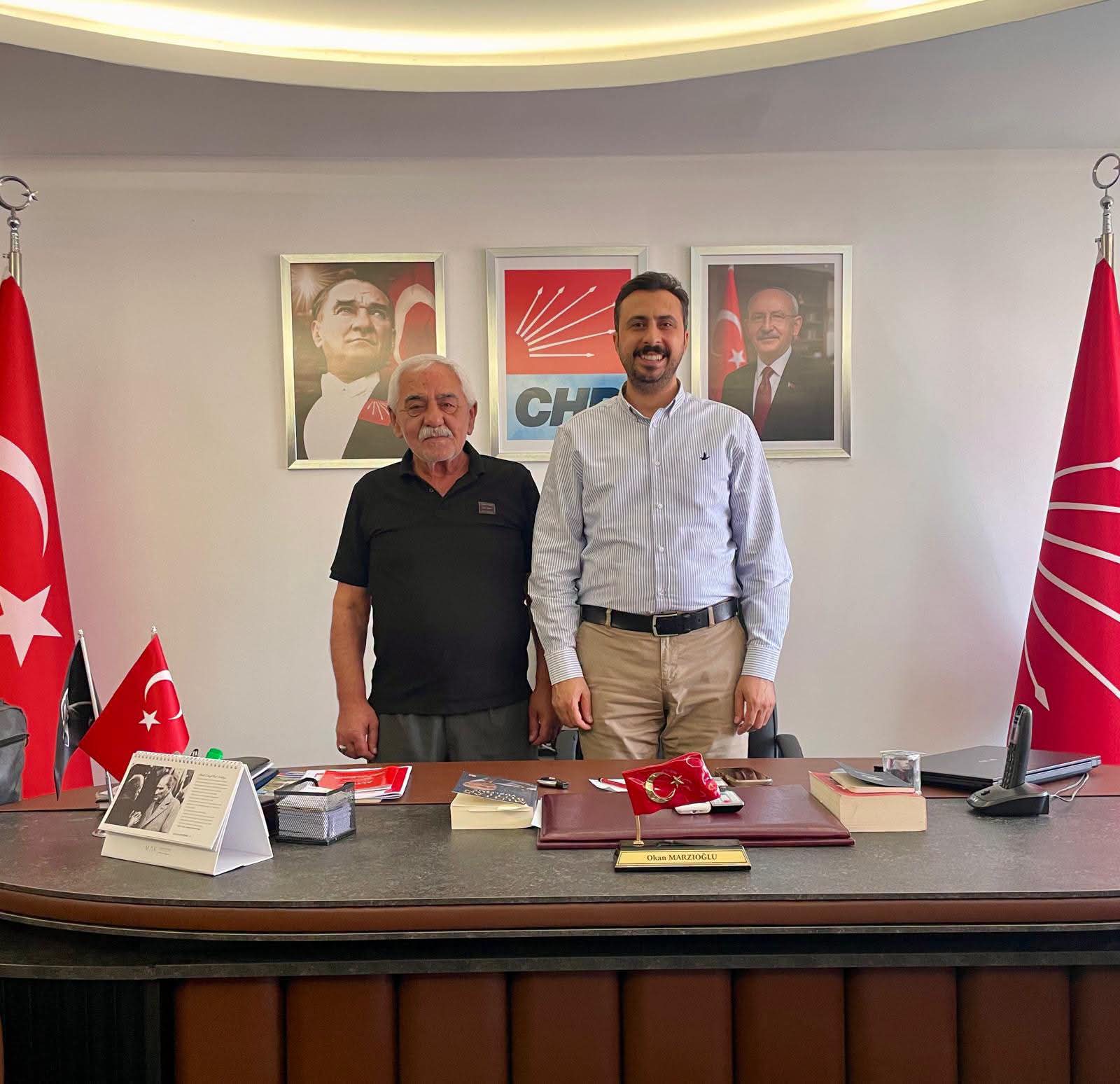 CHP Tomarza İlçe Başkanı Mehmet Güney oldu