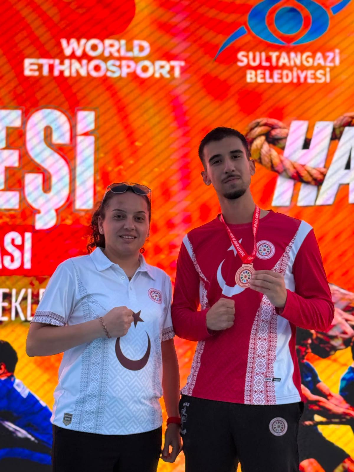 ERVA sporcusu Dalkılıç, Türkiye üçüncüsü oldu