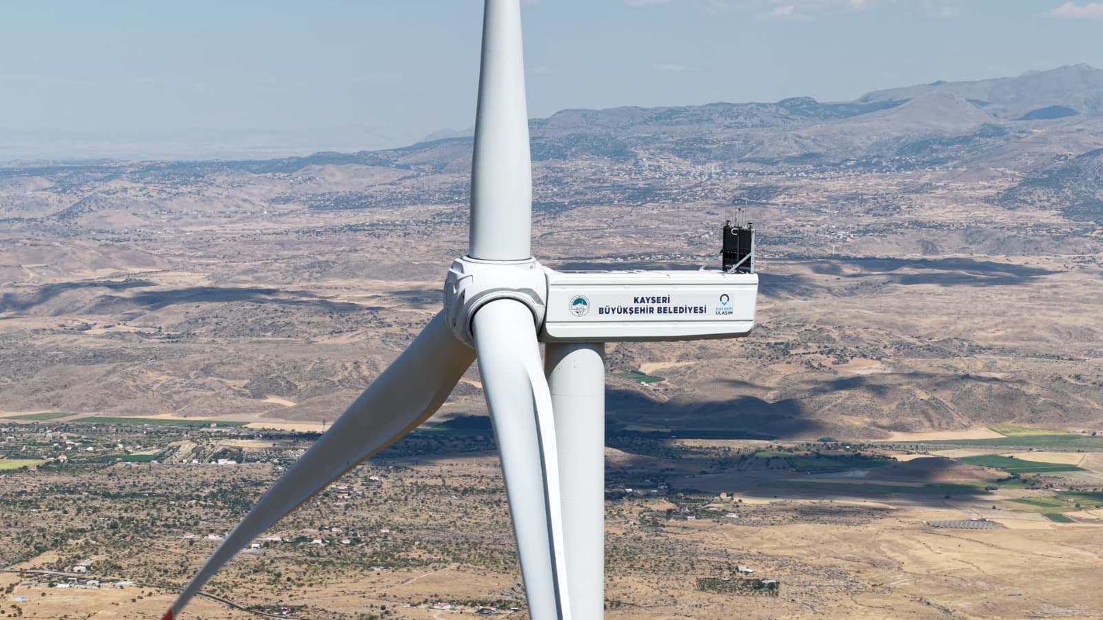 Kayseri, ulaşımda enerjisini rüzgârdan alıyor