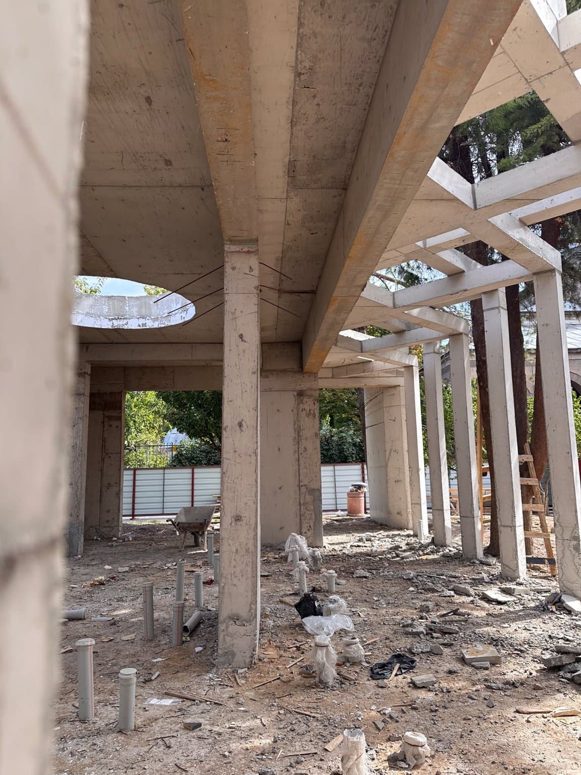Kurşunlu Cami ek şadırvan projesinde son aşamaya gelindi