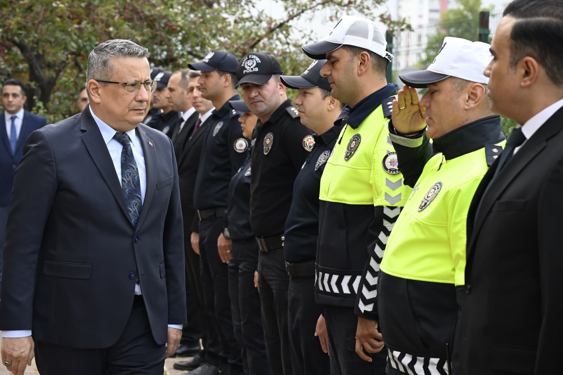İl Emniyet Müdürü Sinan Ergen için karşılama töreni düzenlendi