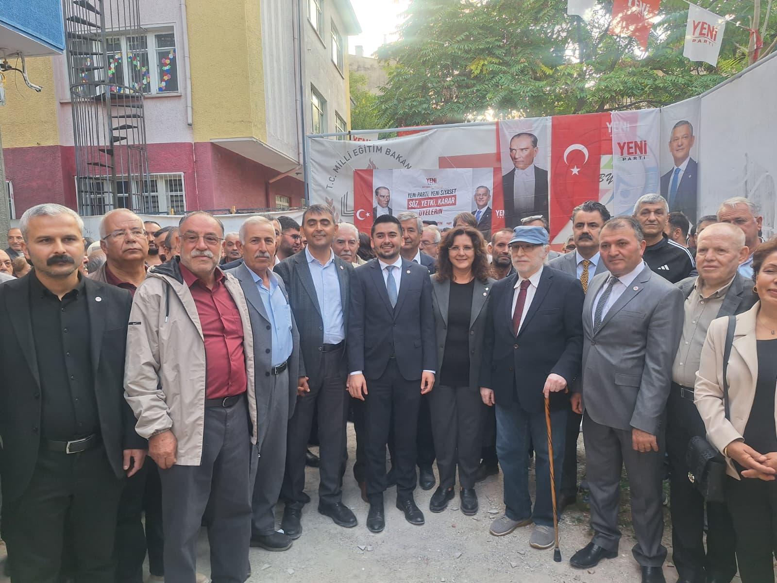 YENİ Parti’de İl Başkanı Gözbaşı, yeniden aday olduğunu açıkladı