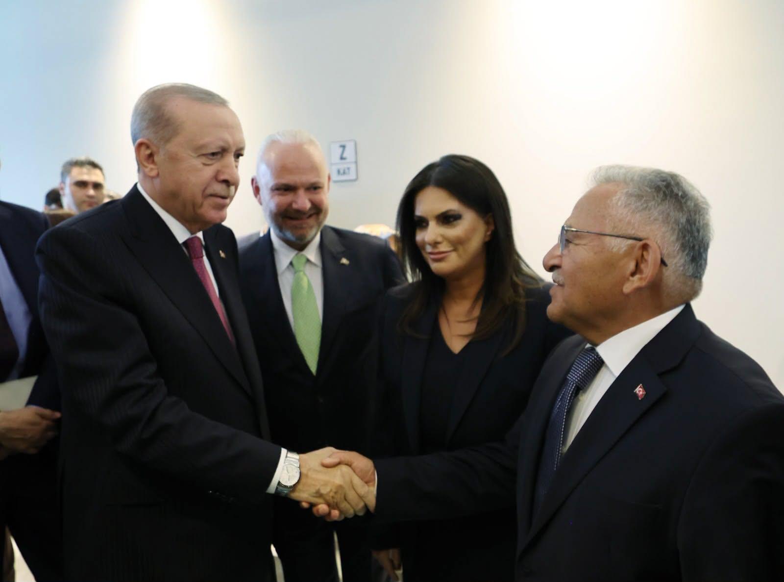Cumhurbaşkanı Erdoğan’dan Kayserililere Selam