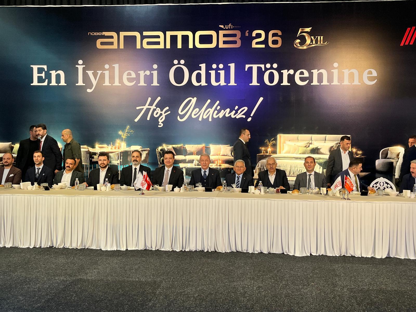 ANAMOB’un gala gecesi gerçekleşti