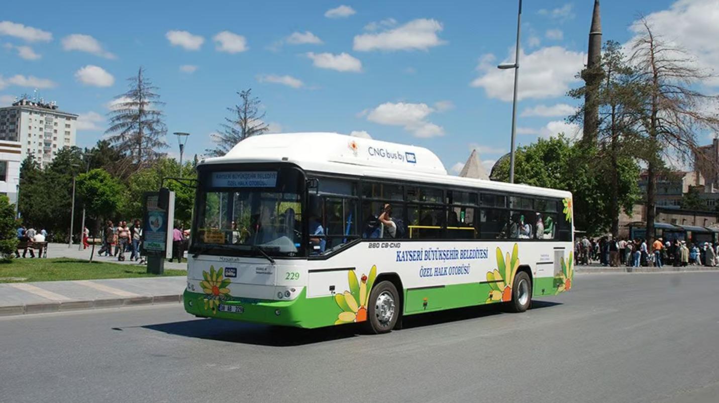 Kayseri'de toplu ulaşımda sefer saatleri ve güzergahlar güncellendi